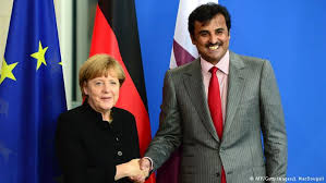 Mme Merkel négocie avec l'émir du Qatar la vente de la France 