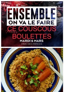 Ensemble cuisinons un couscous avec des boulettes de viande