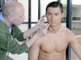Ronaldo au maquillage
